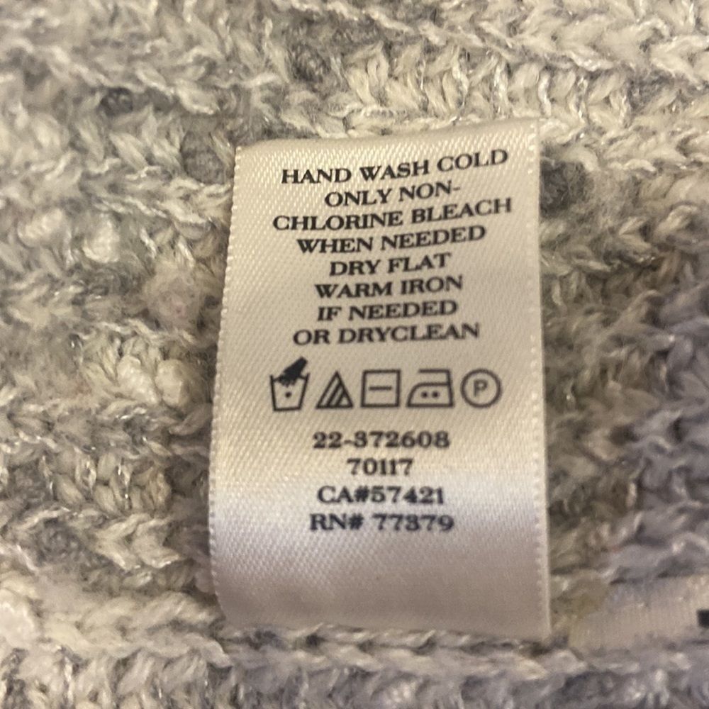 Ann Taylor Gary Chunky Knit Wool Blend Sweater - Picture 5 of 5